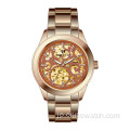 Lucky Cloulds Skeleton Lady's Automatic Wrist Watches